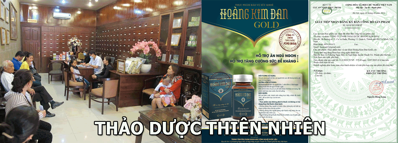 Thảo dược hoàng kim đan gold