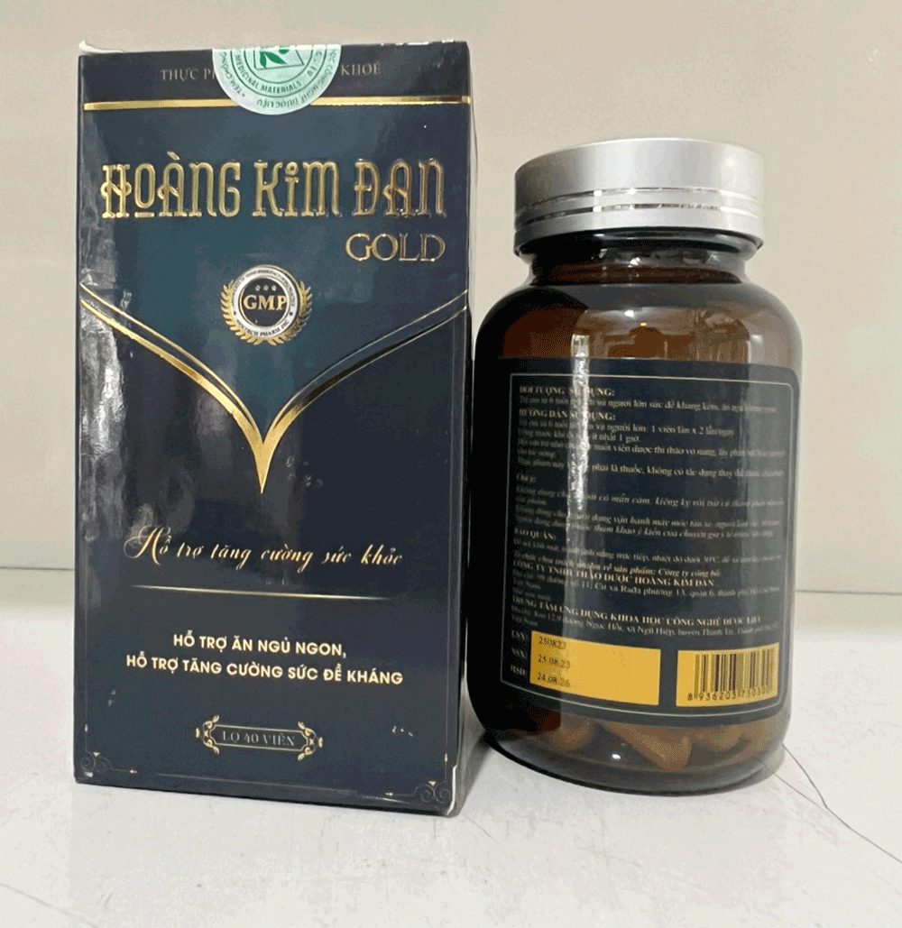 tăng cân hoàng kim đan gold